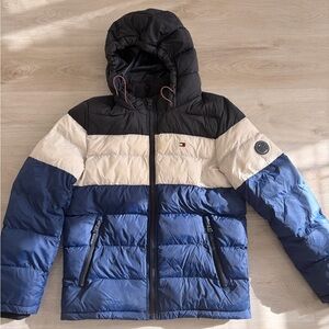 Tommy Hilfiger Red and Gray Jacket